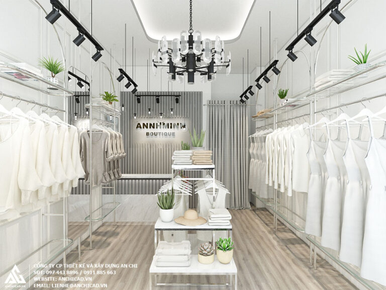 Thi cong noi that shop thoi trang nu 1