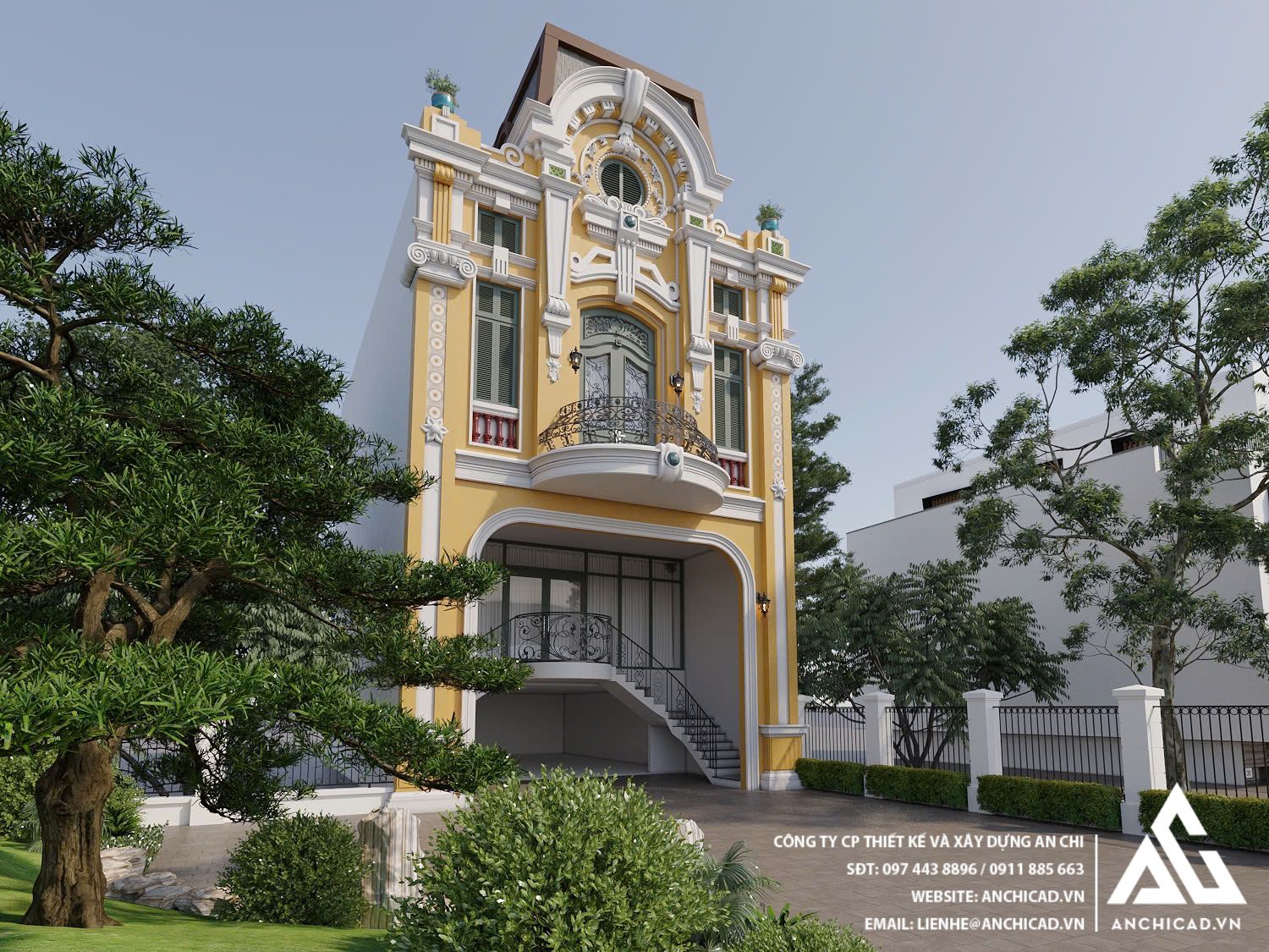 nha pho tan co dien